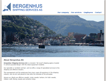 Tablet Screenshot of bergenhus.no